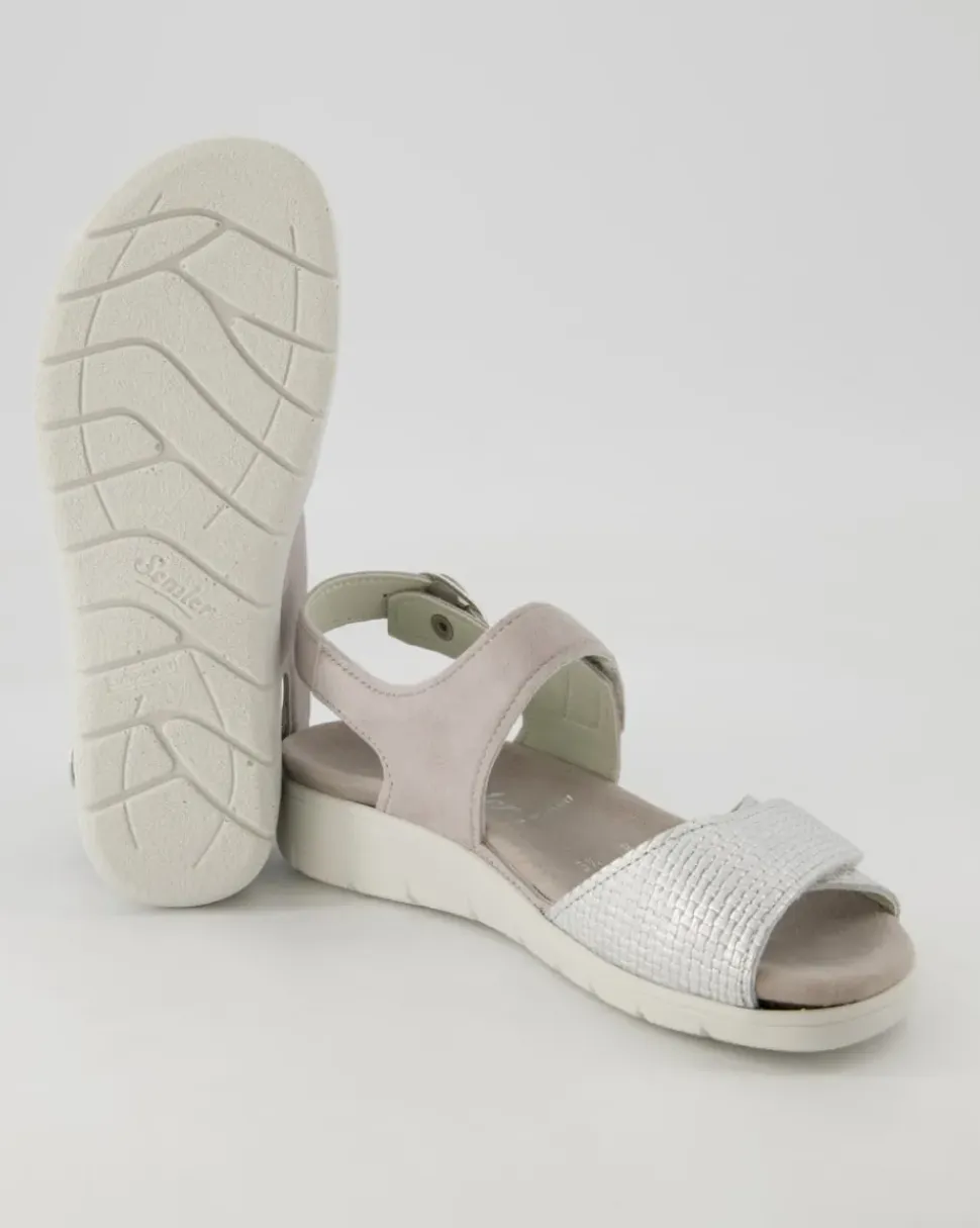 Dunja Sandalen in Grau