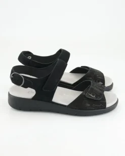 Dunja Sandalen in Schwarz
