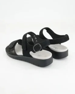 Dunja Sandalen in Schwarz
