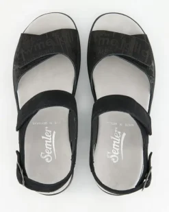 Dunja Sandalen in Schwarz