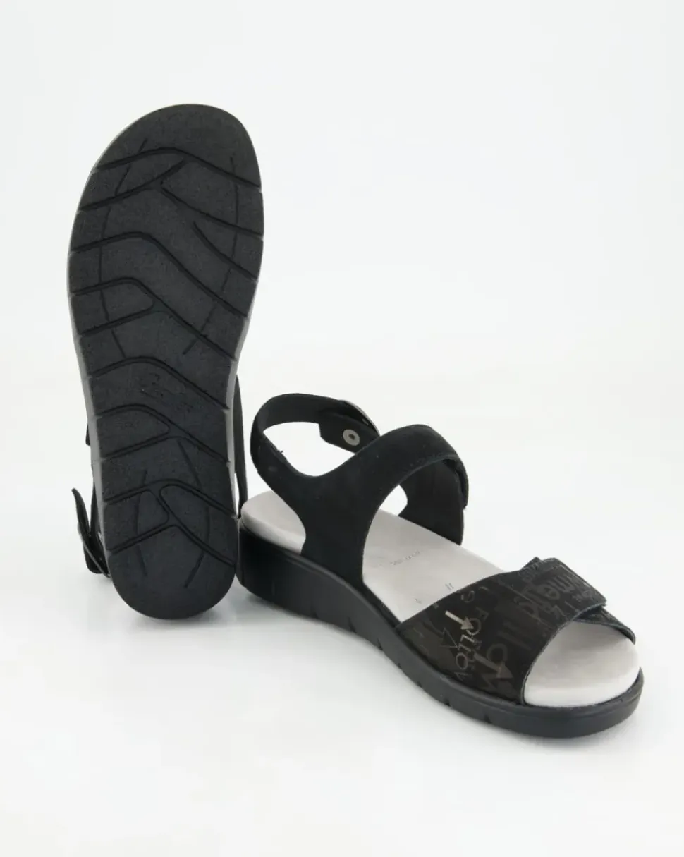 Dunja Sandalen in Schwarz
