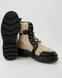 E3189 A7F Stiefeletten in Beige