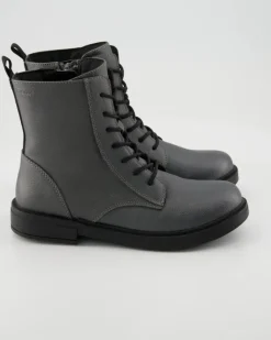 Eclair Girl Schnürstiefel in Silber