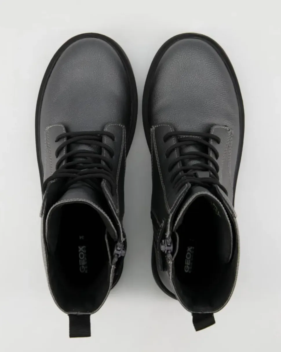 Eclair Girl Schnürstiefel in Silber