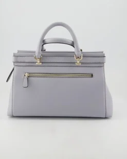 Eco Ali Luxery Satchel Handtasche in Lila