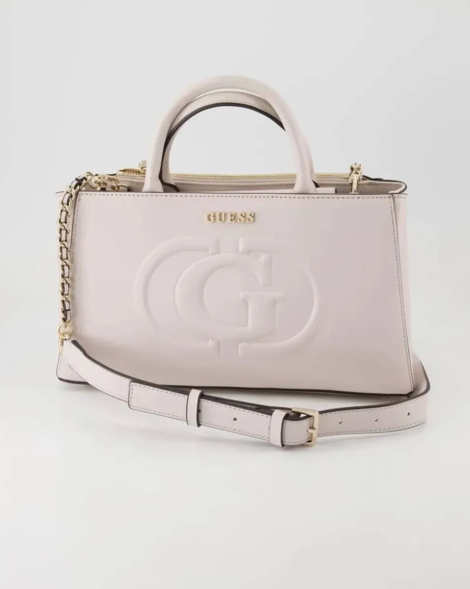 Eco Mietta Flap Handtasche in Beige