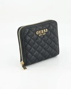 Eco Rianee SLG Small Zip Aroun Portemonnaie in Schwarz