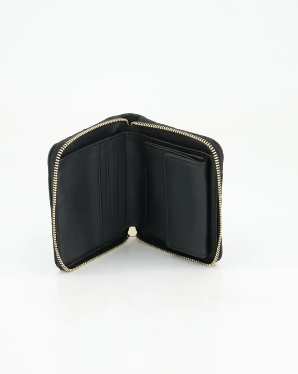 Eco Rianee SLG Small Zip Aroun Portemonnaie in Schwarz