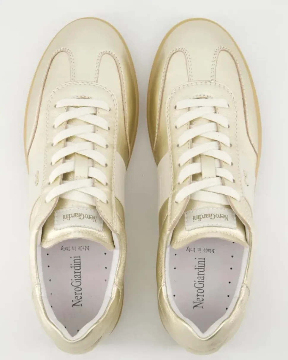 E512850D-418 Sneaker in Gold