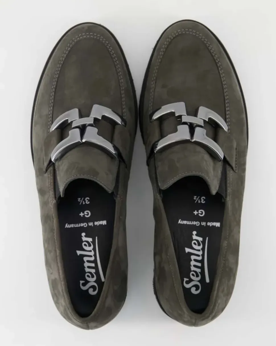 ELENA Slipper in Grau