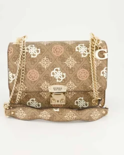Eliette Logo Cnvrtble XBdy Flp Umhängetasche in Beige