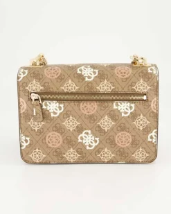 Eliette Logo Cnvrtble XBdy Flp Umhängetasche in Beige