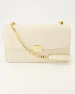 Ellanda Midi Crossbag Umhängetasche in Beige