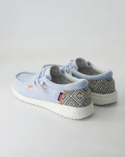 Emma Fine Slipper in Blau