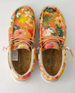 Emma jungle Slipper in Orange