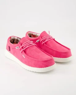 Emma Washed Slipper in Pink