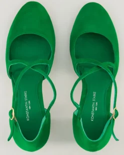 EN801 Pumps in Grün