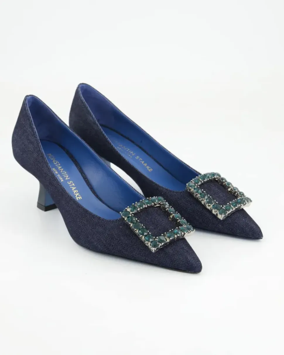 Evilly Pumps in Blau