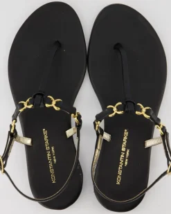 Farfallina Sandalen in Schwarz