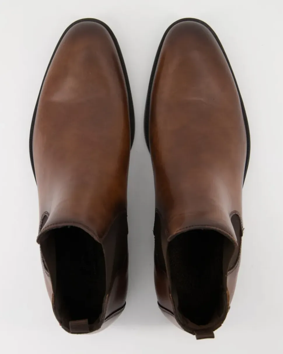 FAUSTO Chelsea Boots in Braun