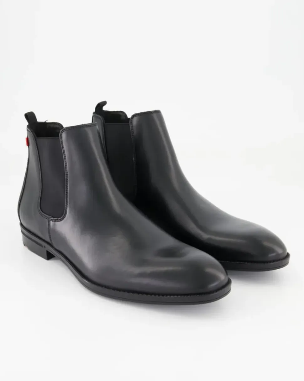 FAUSTO Chelsea Boots in Schwarz