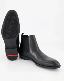 FAUSTO Chelsea Boots in Schwarz