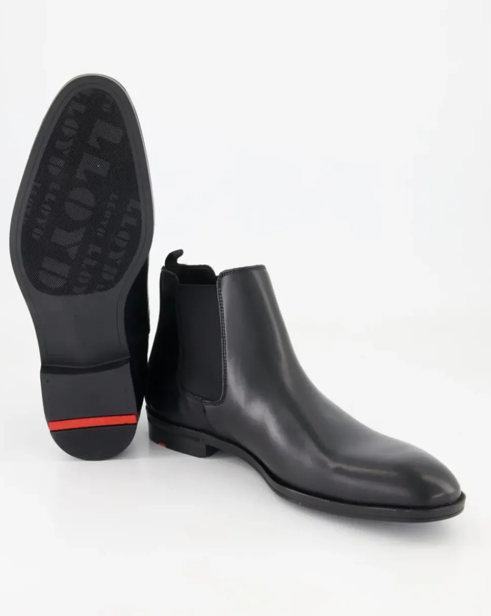 FAUSTO Chelsea Boots in Schwarz