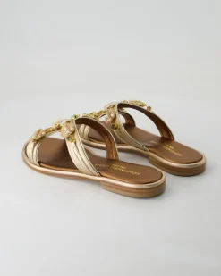FB1115 Pantoletten in Bronze