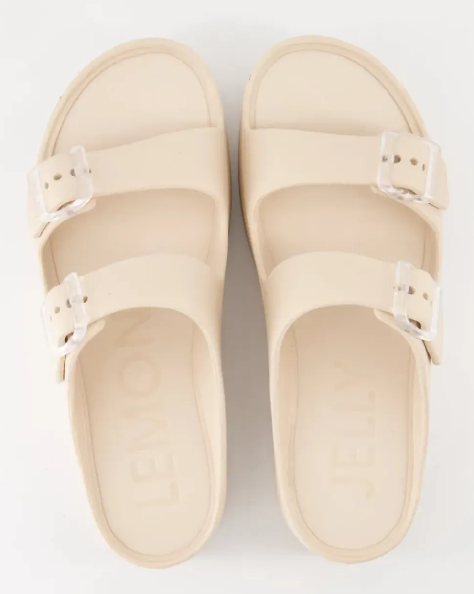 Fenix 08 Pantoletten in Beige
