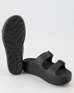 Fenix 01 Pantoletten in Schwarz