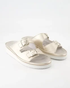 Fiesta Pantoletten in Gold