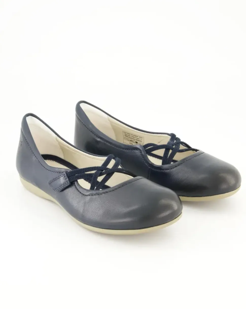 FIONA 39 Ballerinas in Blau