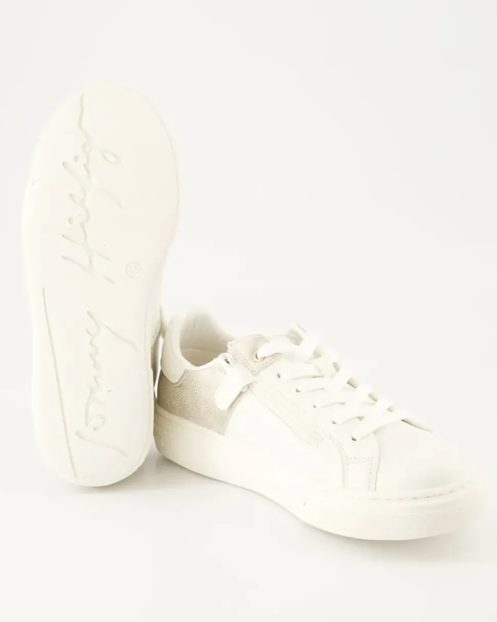 Flag Sneaker in Weiß
