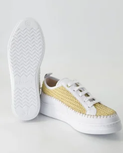 Fleu Raf Schnürschuhe in Beige