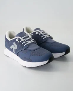 Foilmatt Sneaker in Blau