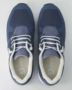 Foilmatt Sneaker in Blau
