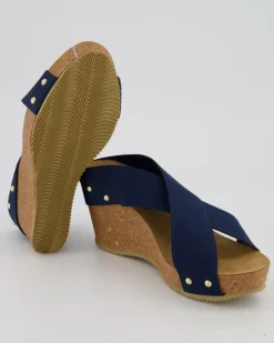 549F Pantoletten in Blau