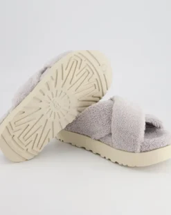 Fuzz Sugar Pantoletten in Grau