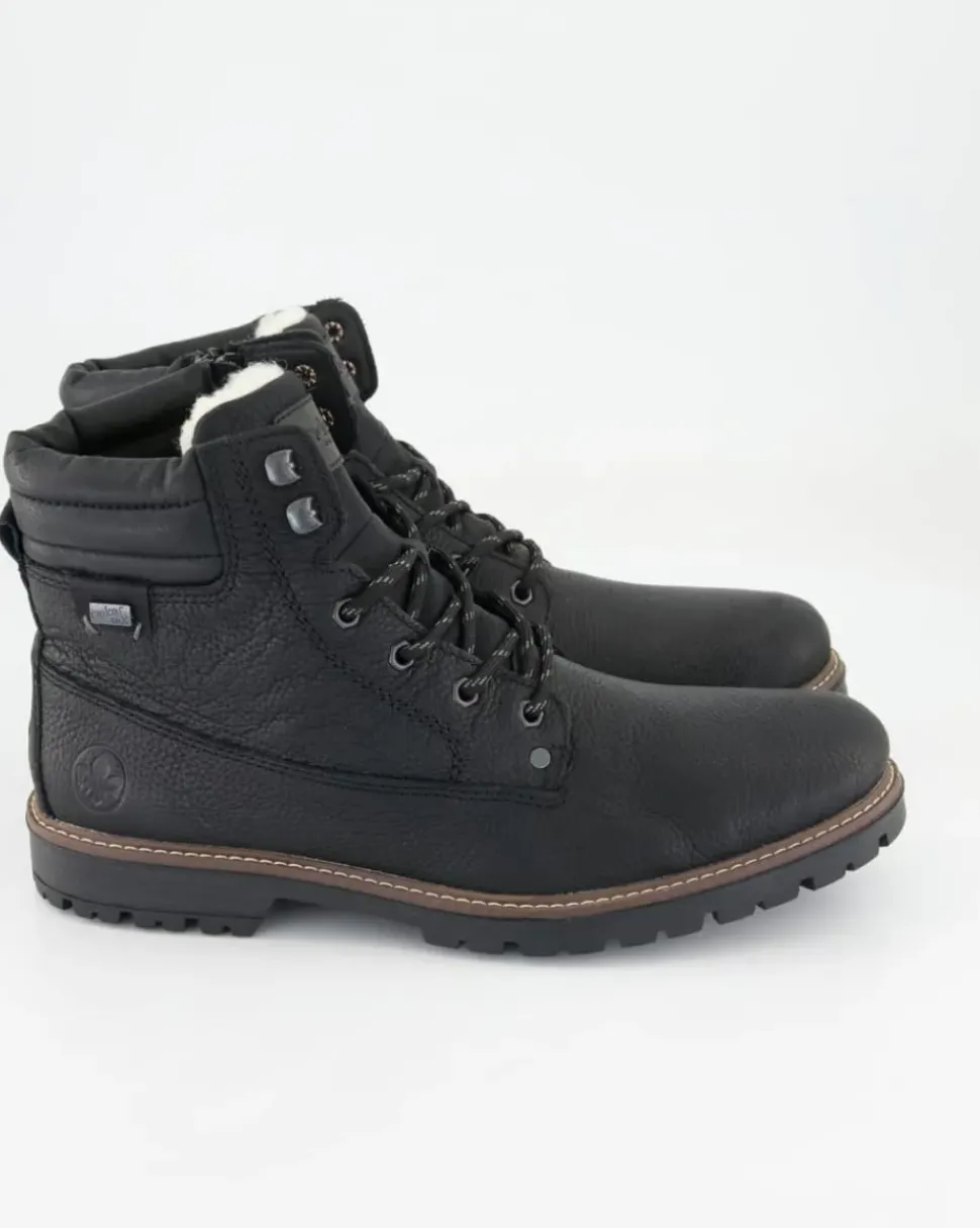 F3600-00 Winterstiefel in Schwarz