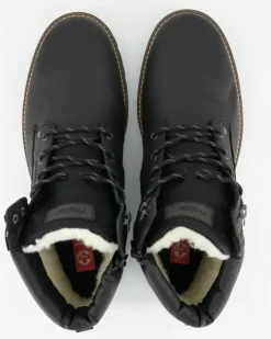 F3600-00 Winterstiefel in Schwarz