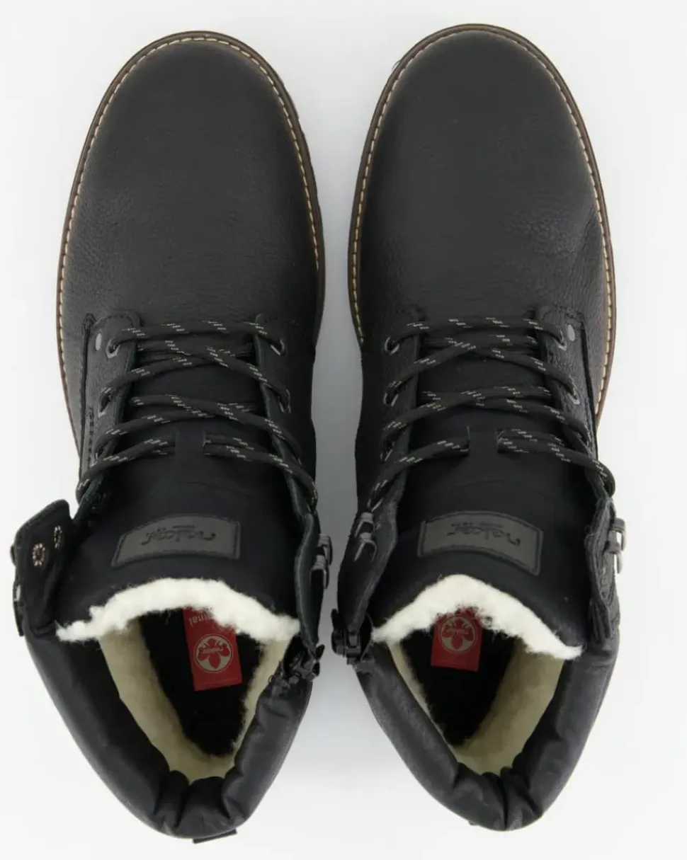 F3600-00 Winterstiefel in Schwarz