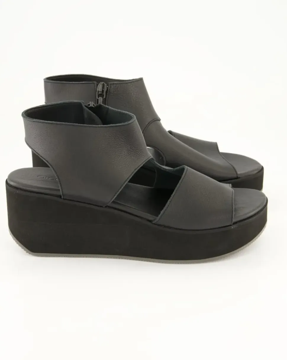 Galway Sandalen in Schwarz