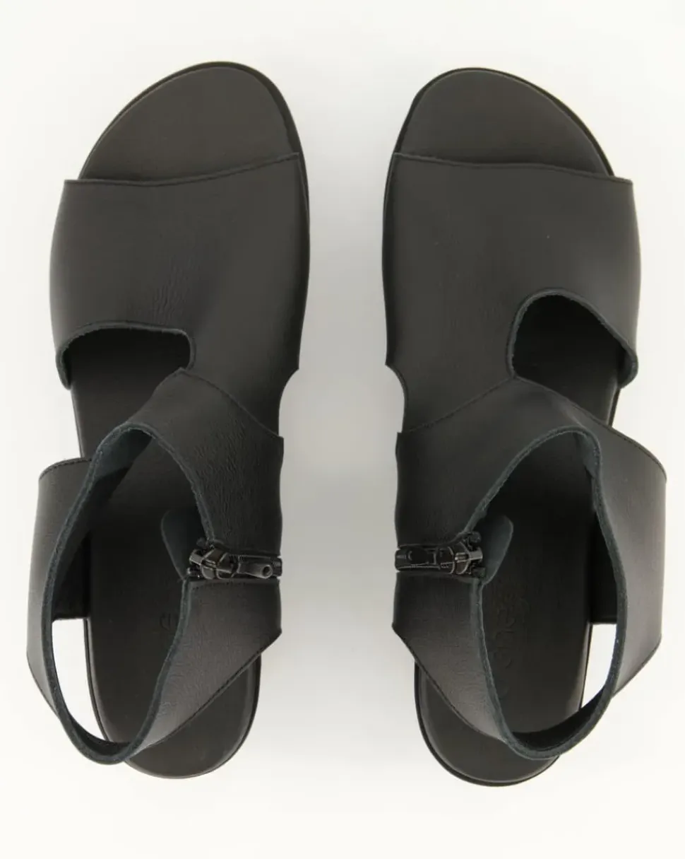 Galway Sandalen in Schwarz