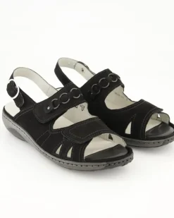Garda Sandalen in Schwarz