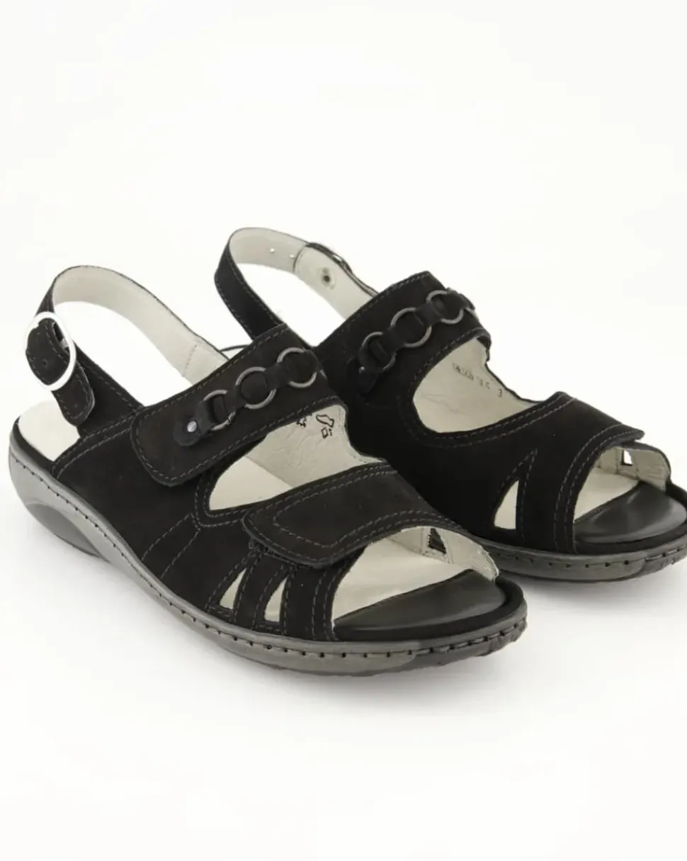 Garda Sandalen in Schwarz