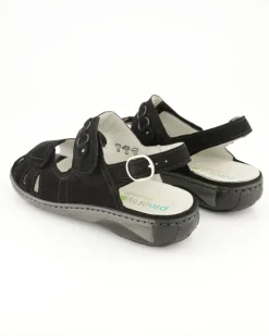 Garda Sandalen in Schwarz