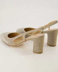GD693 Slingpumps in Gold