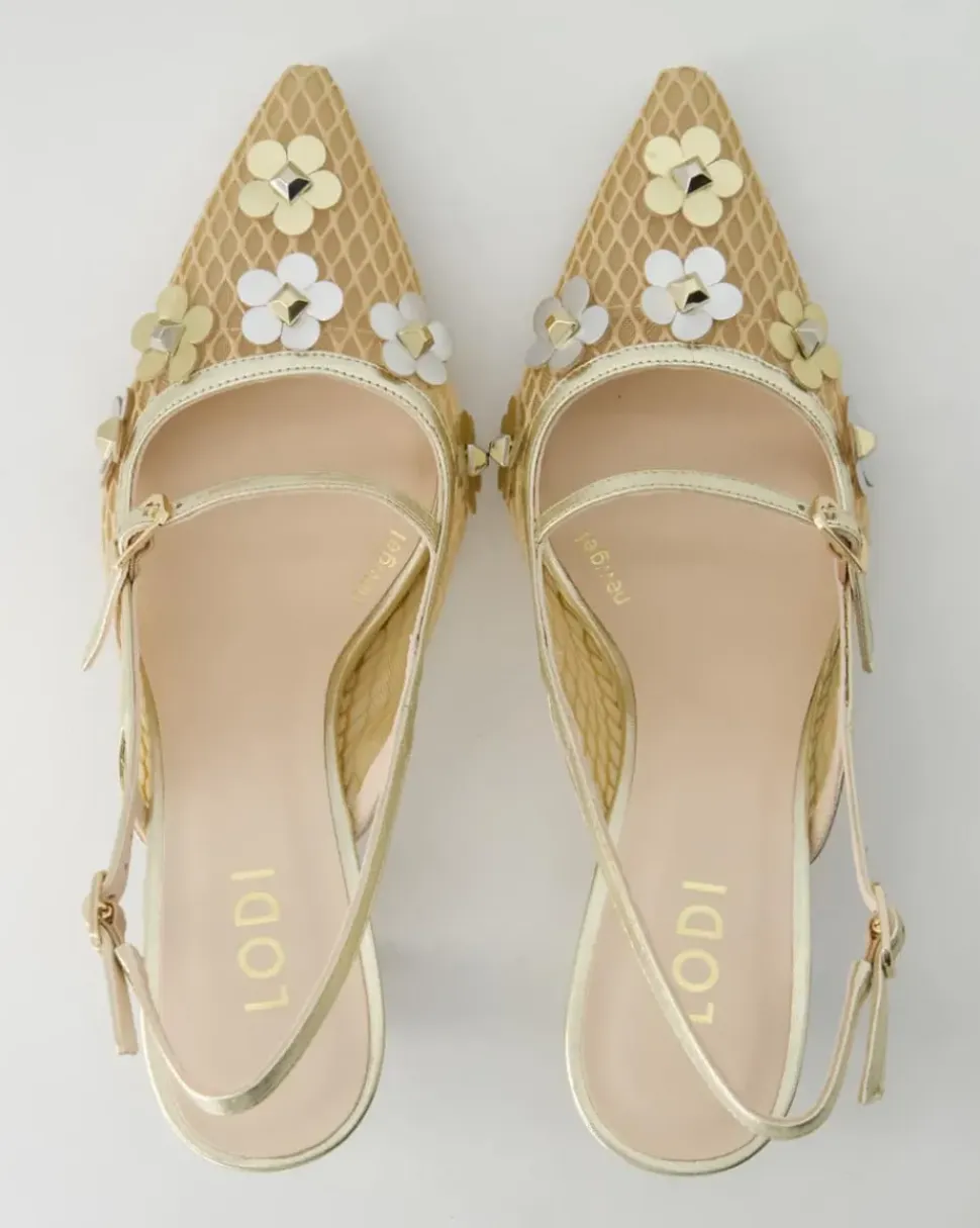 Genasti Slingpumps in Gold