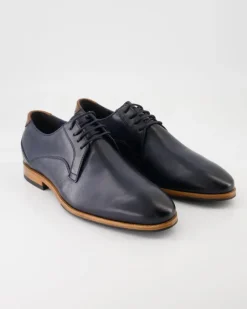 Geriondo-704 Business Schuhe in Blau
