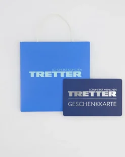 Geschenkkarte in Blau